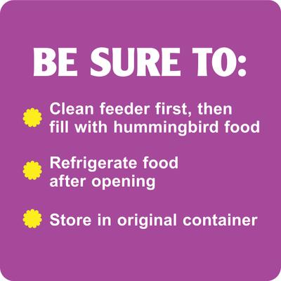 Show full view: Wild Delight Hummingbird Hydrate Concentrate Nectar Wild Bird Food, 16-oz bottle slide 8 of 9