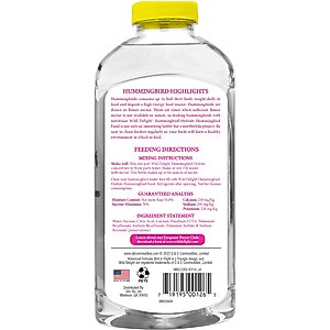 Wild Delight Hummingbird Hydrate Concentrate Nectar Wild Bird Food, 16-oz bottle