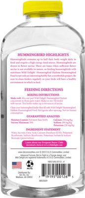 Show full view: Wild Delight Hummingbird Hydrate Concentrate Nectar Wild Bird Food, 16-oz bottle slide 2 of 9