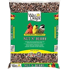 Wild Delight Nut N' Berry Wild Bird Food, 5-lb bag