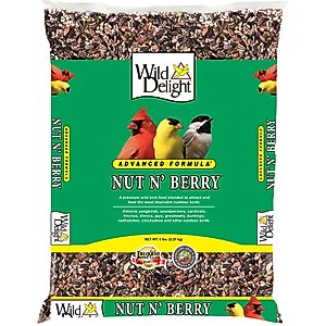 Wild Delight Nut N' Berry Wild Bird Food, 5-lb bag