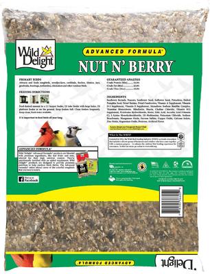 Show full view: Wild Delight Nut N' Berry Wild Bird Food, 5-lb bag slide 2 of 9
