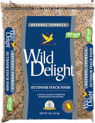 Wild Delight Outdoor Finch Wild Bird Food, 5-lb