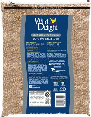 Show full view: Wild Delight Outdoor Finch Wild Bird Food, 5-lb slide 2 of 9