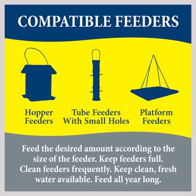 Show full view: Wild Delight Outdoor Finch Wild Bird Food, 5-lb slide 8 of 9