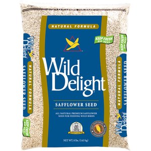 Wild Delight Safflower Wild Bird Food, 20-lb