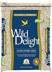 Wild Delight Safflower Wild Bird Food, 8-lb