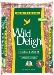 Wild Delight Shelled Peanuts Wild Bird Food, 10-lb