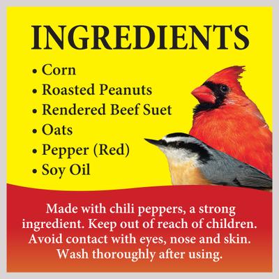 Show full view: Wild Delight Sizzle N’ Heat Suet Wild Bird Food, 11.75-oz tray slide 5 of 8