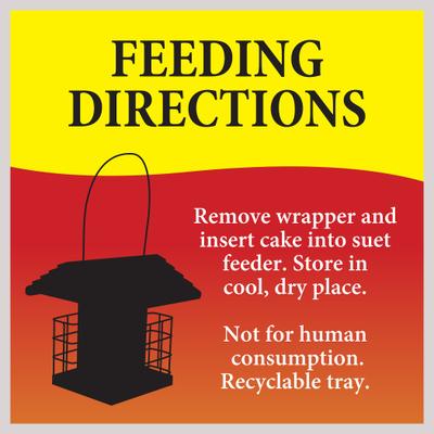 Show full view: Wild Delight Sizzle N’ Heat Suet Wild Bird Food, 11.75-oz tray slide 7 of 8