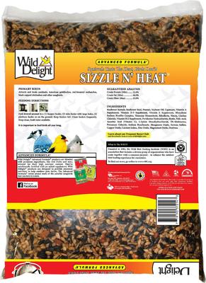 Show full view: Wild Delight Sizzle N’ Heat Wild Bird Food, 14-lb bag slide 2 of 9