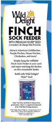Wild Delight Sock Finch Feeder, 13-oz bag slide 2 of 9