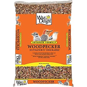 Wild Delight Woodpecker, Nuthatch N' Chickadee Wild Bird Food, 20-lb bag