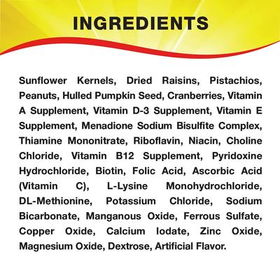 Show full view: Wild Delight Zero Waste Fruit Blend Wild Bird Food, 5-lb bag slide 6 of 9