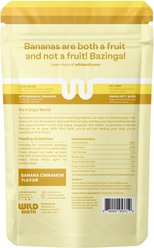 Wild Earth Good Protein Dog Snacks with Koji Banana & Cinnamon Flavor Crunchy Dog Treats, 5-oz bag slide 2 of 6