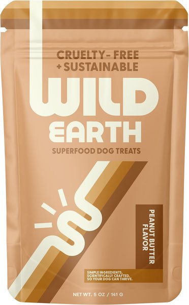 WILD EARTH Good Protein Dog Snacks with Koji Peanut Butter Flavor