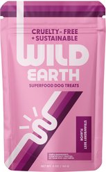 Wild Earth Good Protein Dog Snacks with Koji Strawberry & Beet Flavor Crunchy Dog Treats, 5-oz bag