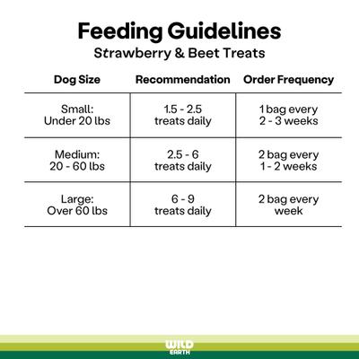Show full view: Wild Earth Good Protein Dog Snacks with Koji Strawberry & Beet Flavor Crunchy Dog Treats, 5-oz bag slide 7 of 10
