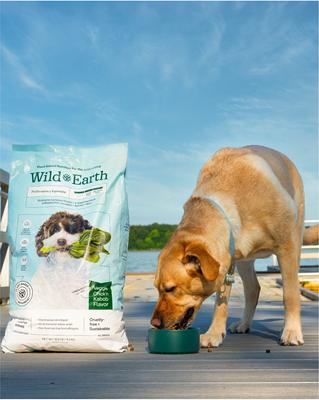 Show full view: Wild Earth High Protein Performance Formula Veggie Supreme Flavor Flavor Plant-Based Dog Dry Food, 4-lb bag slide 7 of 9