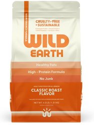 Wild Earth Maintenance Formula Classic Roast Flavor Plant Based-Dog Dry Food, 4-lb bag