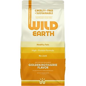 Wild Earth Maintenance Formula Golden Rotisserie Flavor Plant-Based Dog Dry Food, 28-lb bag