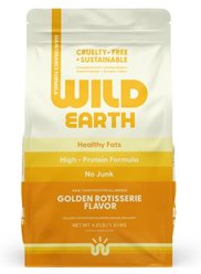 Wild Earth Maintenance Formula Golden Rotisserie Flavor Plant-Based Dog Dry Food, 4-lb bag