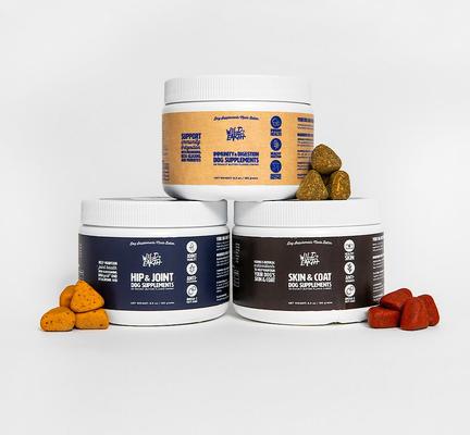 Show full view: Wild Earth Soft Chew Digestive & Immune Supplement for Dogs, 6.3-oz bottle slide 5 of 5