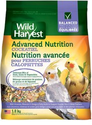 Wild Harvest Advanced Nutrition Cockatiel Food, 4-lb bag