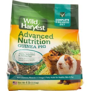 Wild Harvest Advanced Nutrition Complete & Balanced Diet Guinea Pig Food, 4-lb bag