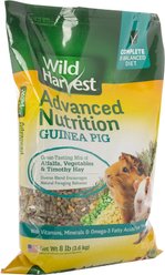Wild Harvest Advanced Nutrition Complete & Balanced Diet Guinea Pig Food, 8-lb bag slide 2 of 8