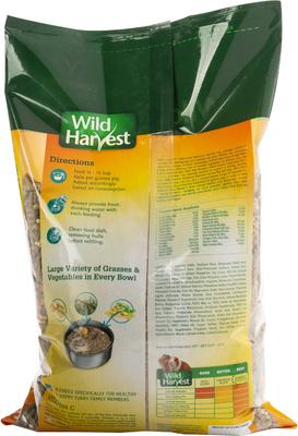 Show full view: Wild Harvest Advanced Nutrition Complete & Balanced Diet Guinea Pig Food, 8-lb bag slide 3 of 9