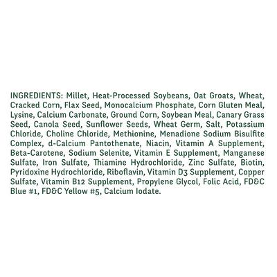 Show full view: Wild Harvest Advanced Nutrition Diet Parakeet Food, 4-lb bag slide 4 of 8