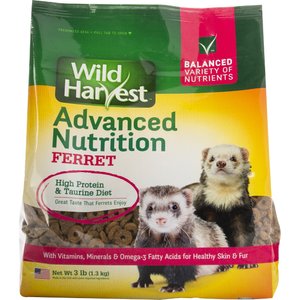 Wild Harvest Advanced Nutrition Ferret Food, 3-lb bag