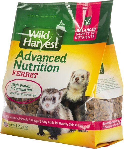 Wild Harvest Advanced Nutrition Ferret Food, 3-lb bag