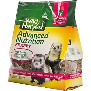 Wild Harvest Advanced Nutrition Ferret Food, 3-lb bag