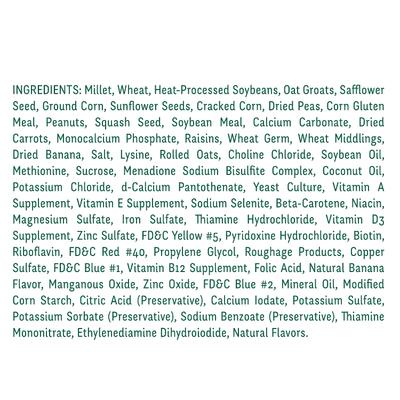 Show full view: Wild Harvest Advanced Nutrition Seed, Grain & Vegetable Mix Cockatiel Food, 8-lb bag slide 5 of 8