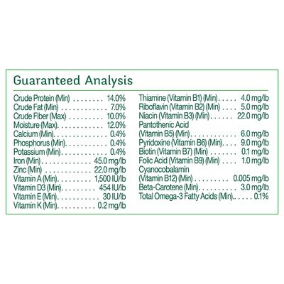 Show full view: Wild Harvest Advanced Nutrition Seed, Grain & Vegetable Mix Cockatiel Food, 8-lb bag slide 6 of 8