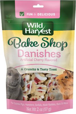Show full view: Wild Harvest Bake Shop Danishes Guinea Pig Treats, 2-oz bag slide 1 of 6