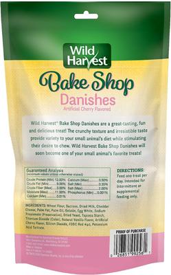 Show full view: Wild Harvest Bake Shop Danishes Guinea Pig Treats, 2-oz bag slide 2 of 6
