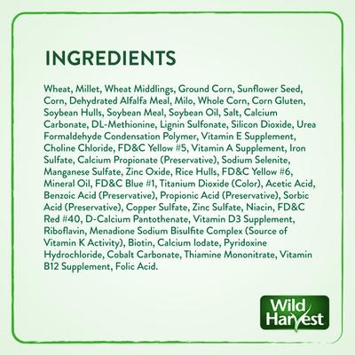 Show full view: Wild Harvest Daily Blend Hamster & Gerbil Food, 2-lb bag slide 6 of 9