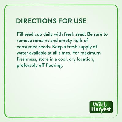 Show full view: Wild Harvest Daily Blend Parakeet Food, 2-lb bag slide 4 of 8