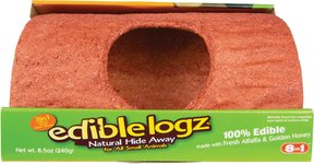 Edible Logz Natural Small Pet Hideaway