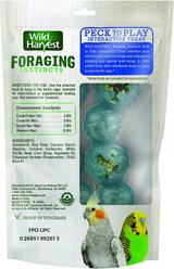 Wild Harvest Foraging Instincts Peck n' Play Interactive Small Bird Treat, 2-oz bag, 2 count slide 2 of 8