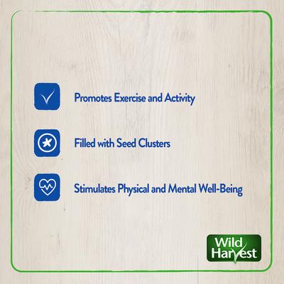 Show full view: Wild Harvest Foraging Instincts Peck n' Play Interactive Small Bird Treat, 2-oz bag, 2 count slide 6 of 8