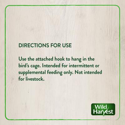 Show full view: Wild Harvest Foraging Instincts Peck n' Play Interactive Small Bird Treat, 2-oz bag, 2 count slide 7 of 8