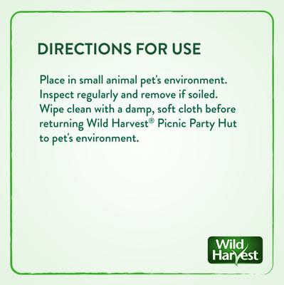 Show full view: Wild Harvest Picnic Party Hut Strawberry Small Pet Treat slide 4 of 10