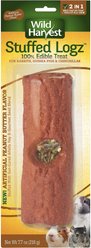 Wild Harvest Stuffed Logz Guinea Pig, Rabbit & Chinchilla Treats, 1 count