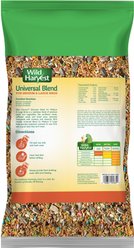 Wild Harvest Universal Blend Fortified Nutrition for Medium & Large Bird Birdfeed, 10-lb slide 2 of 8