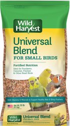 Wild Harvest Universal Blend Fortified Nutrition for Small Bird Birdfeed, 10-lb