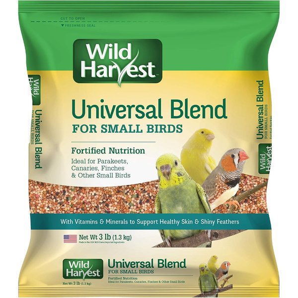 thumbnail image 2 of Wild Harvest Universal Blend Small Bird Food - 10 Lb Bag, Fortified For Skin & Coat Health 2 of 6